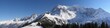 panoramique massif du mont blanc vu du Col de Voze