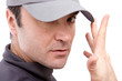 portrait of a handsome man on white background portrait of a handsome man on white background