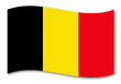 belgien fahne schatten