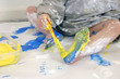 Bunte Schwestern - Bodypainting