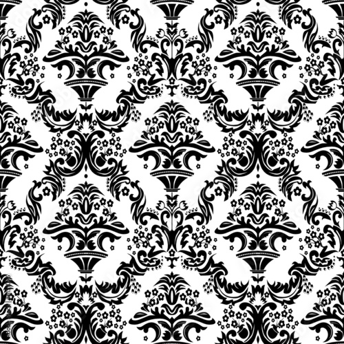 Vector: Damask pattern Damask pattern