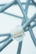 Wire for connection of a computer to the Internet