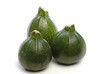 trois courgettes rondes trois courgettes rondes