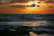 Mediterranean sea , sunset