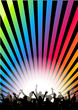 Happy people having fun at discotheque Happy people having fun at discotheque