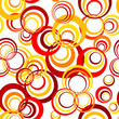 seamless circle retro pattern