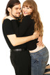 Romantic Couple Hugging