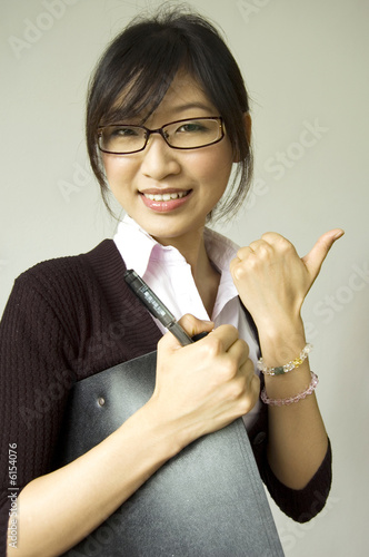 Foto: thumb up white collar thumb up white collar