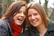 Sisters laughing Sisters laughing