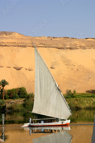 Egypte - Assouan - Felouque