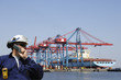 engineer and container port