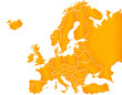 Carte Europe Sable Carte Europe Sable
