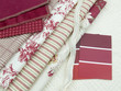 Red & white interior design plan Red & white interior design plan