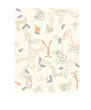 Vector retro seamless pattern with children's animals