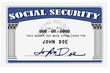 Mock up of a Social Security Card done in photoshop