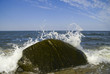 Waves on the stone