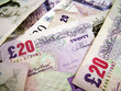 Twenty pound notes