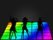 Dance floor girls