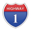 Highway sign Highway sign