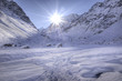 au pied du glacier