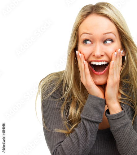 Surprised beauty Surprised beauty