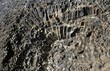 basalt columns on Iceland