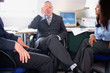 Team meeting in the office