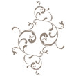 vector serie - flower arabesque