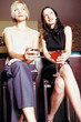 Women drinking cocktails