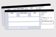 Two Airplane tickets