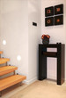 Staircase in stylish home
