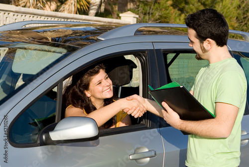 driving test car hire or rental or new vehicle