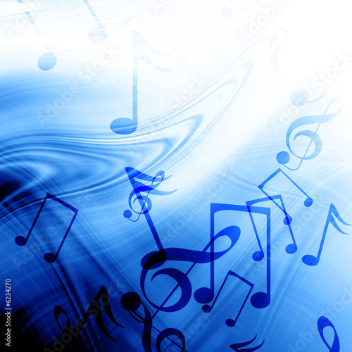 with music notes musical notes background. with music notes
