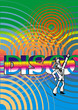 Fond affiche disco Fond affiche disco