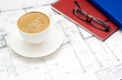 Cup of coffee.