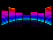 Graphics equalizer colourful