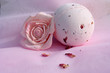 Bomba de baño y rosa 2