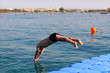 Plunger in the sea, Egypt Plunger in the sea, Egypt