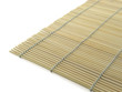 Angle of bamboo-mat, isolated on white. Angle of bamboo-mat, isolated on white.