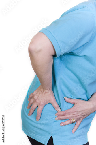 Photo: Woman with hip pain Woman with hip pain