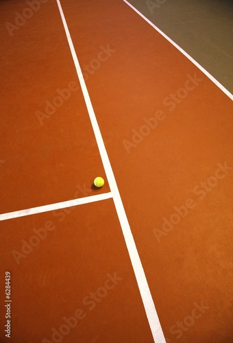 Photo : Terrain de tennis Terrain de tennis