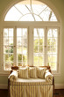 couch in window light