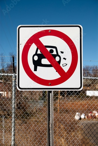 Photo: No littering No littering