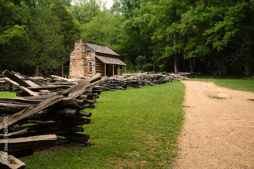 Photo: Cabin in the woods Cabin in the woods