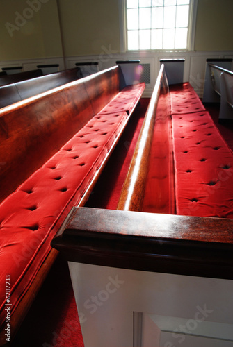 Photo: church pews church pews