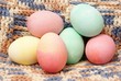 Colored Eggs on Crochet