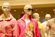 modern silver mannequins 