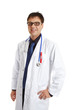 Cheerful medical doctor or other healthcare worker  