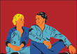 Young loving couple