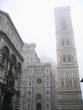piazza del duomo in the mist, florence piazza del duomo in the mist, florence